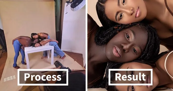 I Wanted To Show All The Shades Of Beauty And Photographed 10 Different Girls With Varying Skin Tones All Together