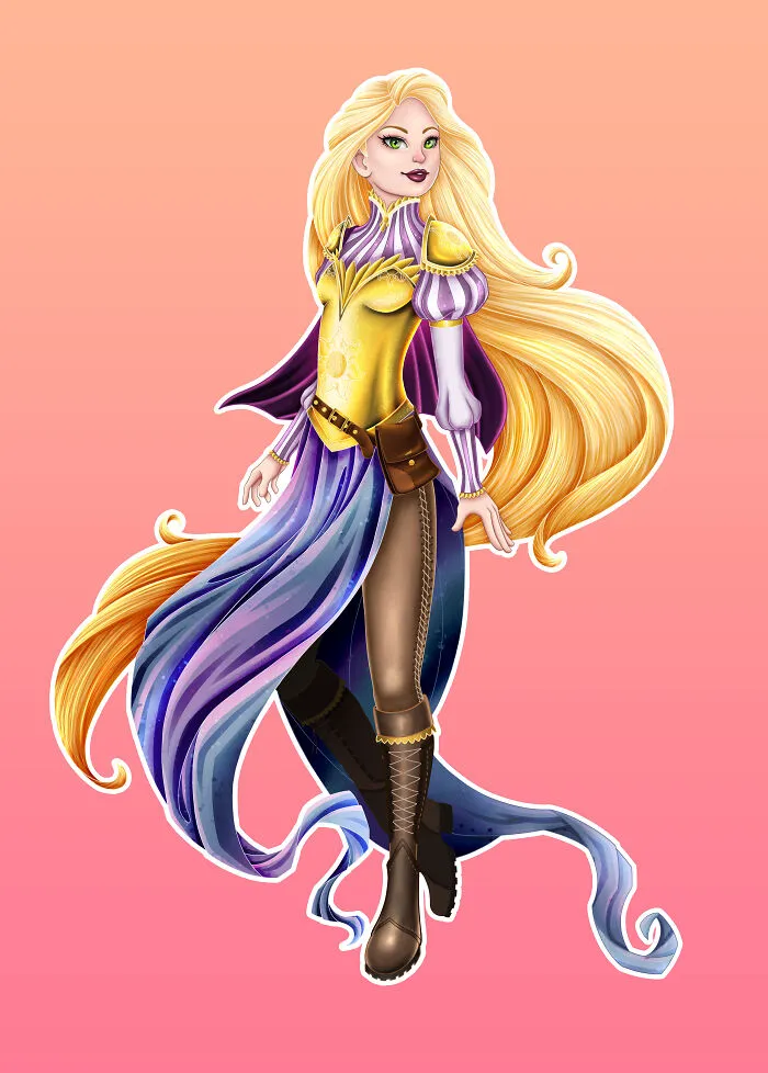 Sun Cleric Rapunzel