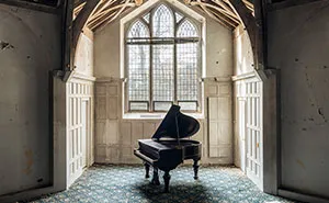 I Traveled Through The United States In Search Of The Most Beautiful Abandoned Pianos (11 Pics)