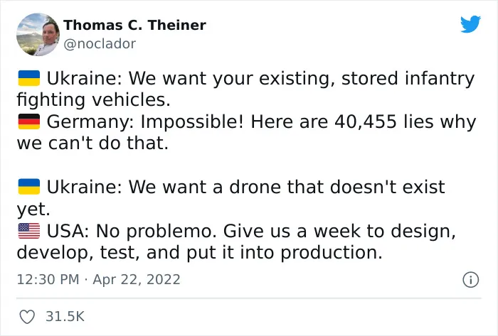30 Memes And Reactions Mocking Germany’s Insufficient Response To Russia’s Invasion Of Ukraine