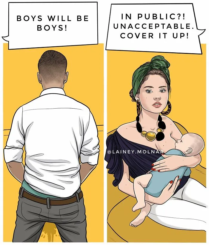 Artist Illustrates The Pressures She And Other Women Face From Society In 30 New Honest Comics