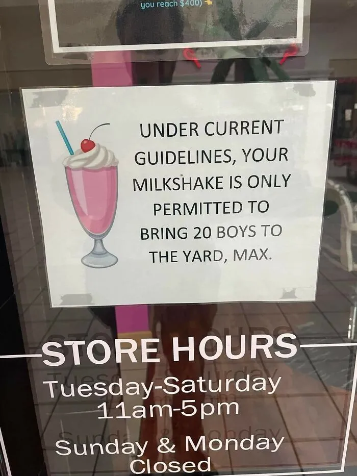 50 Times Signs Were So Funny, People Had To Share Them On This Facebook Page