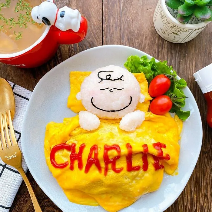 40 Times This Woman Turned Meals Into Scenes From "Peanuts" (40 Pics)