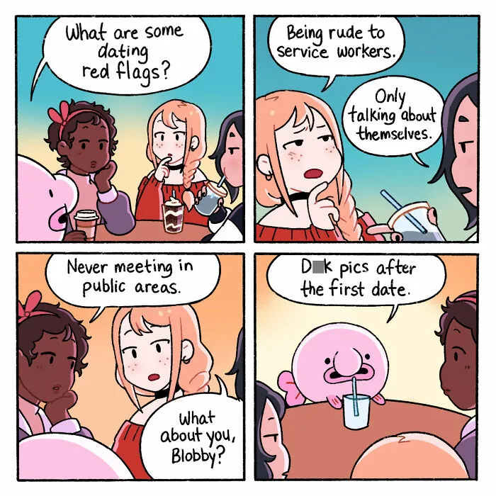40 Of The Latest Comics That Capture The Whole Spectrum Of Modern Life Experiences Of Blobby And Friends
