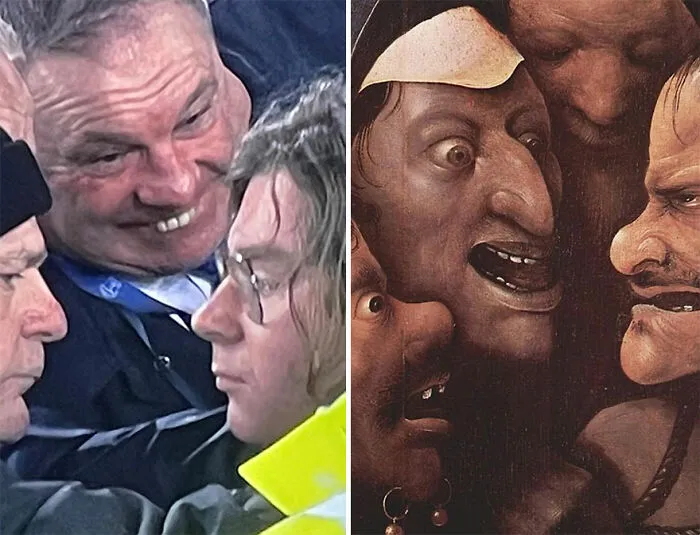 Esta cuenta de Instagram compara el arte con momentos deportivos, y es tan acertado como divertido (30 fotos)