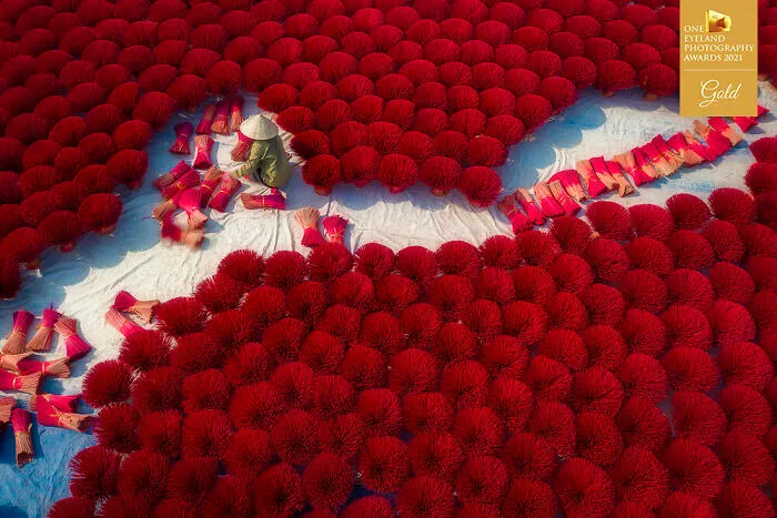 "Vietnam From Above" By Khanh Phan. Gold In Editorial, Travel