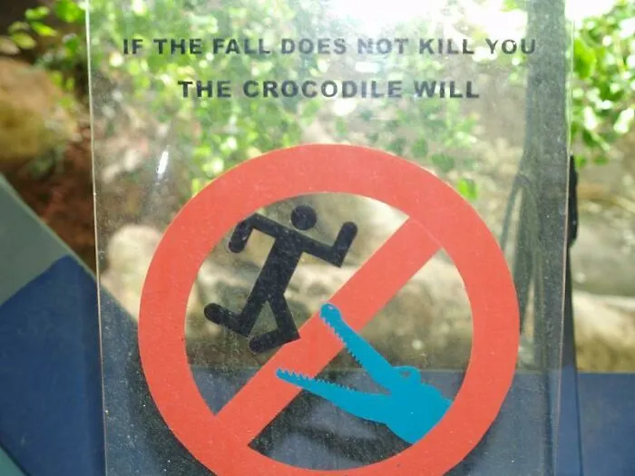 Crocodile Enclosure At Sydney Aquarium