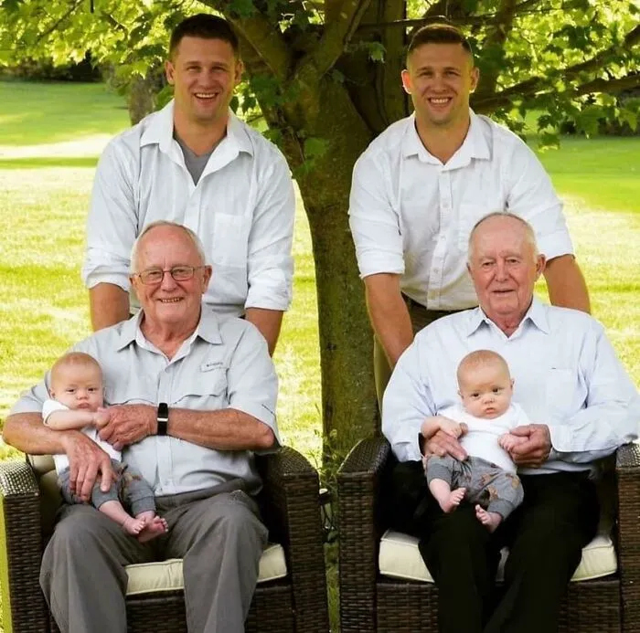 3 generaciones de gemelos