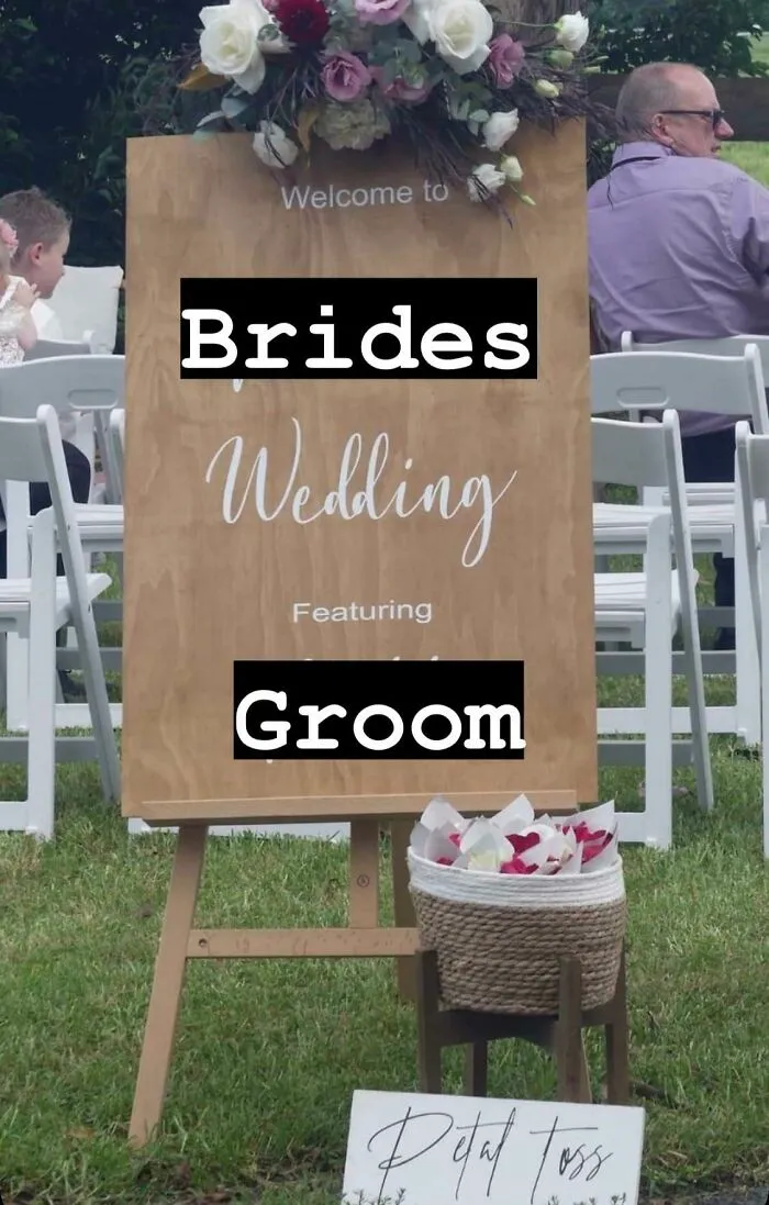From My Cousins (The Grooms) Wedding, Of Which I Wasn’t Invited