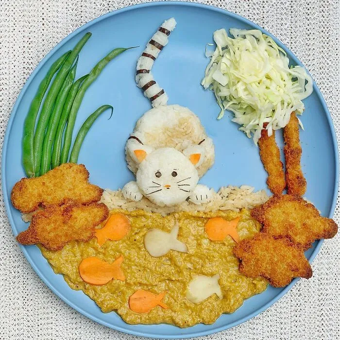 I Turn My Son's Meals Into Pop-Culture Characters, Animals, And Other Things (69 Pics)