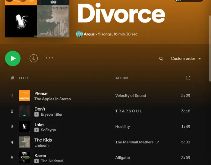 Divorce