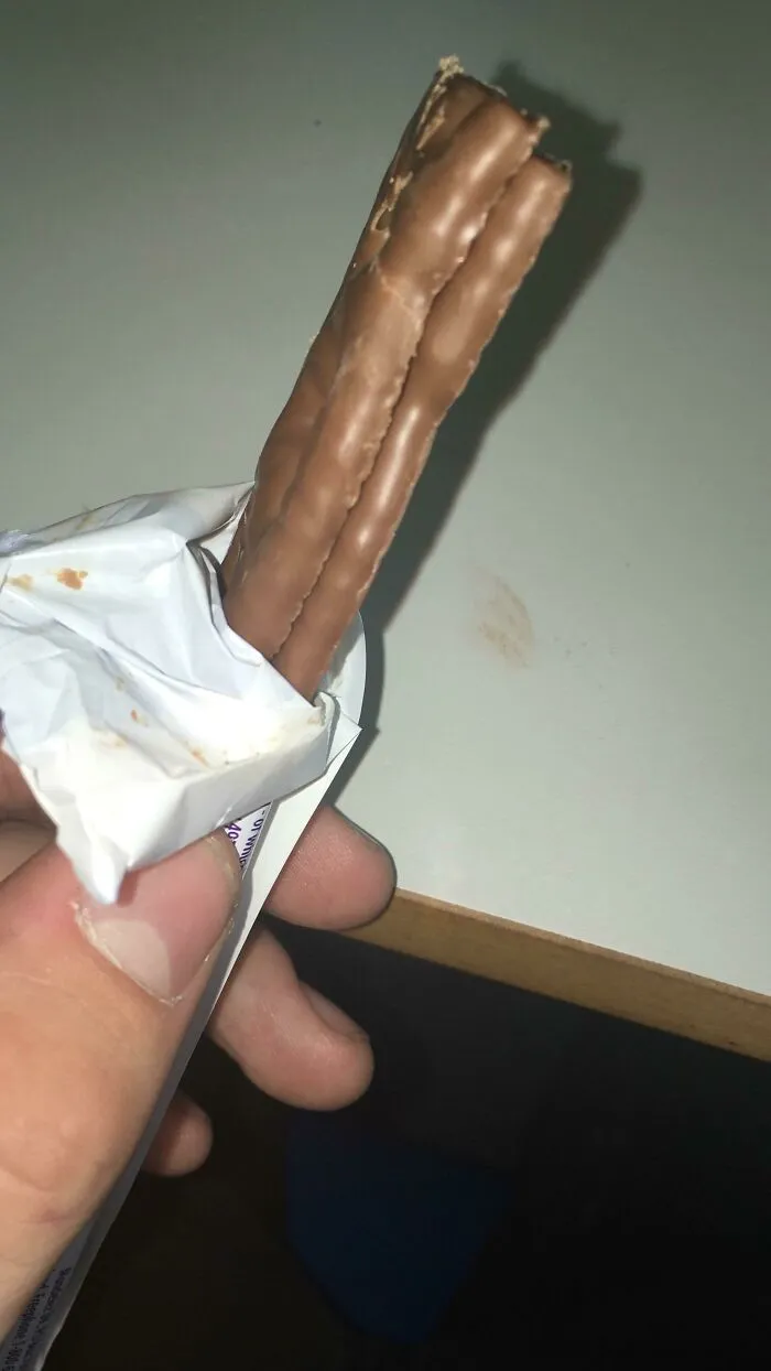 Because The Yanks On R/Mildlyinteresting Don't Understand The Significance, I Got Two Curly Wurlys In One Packet