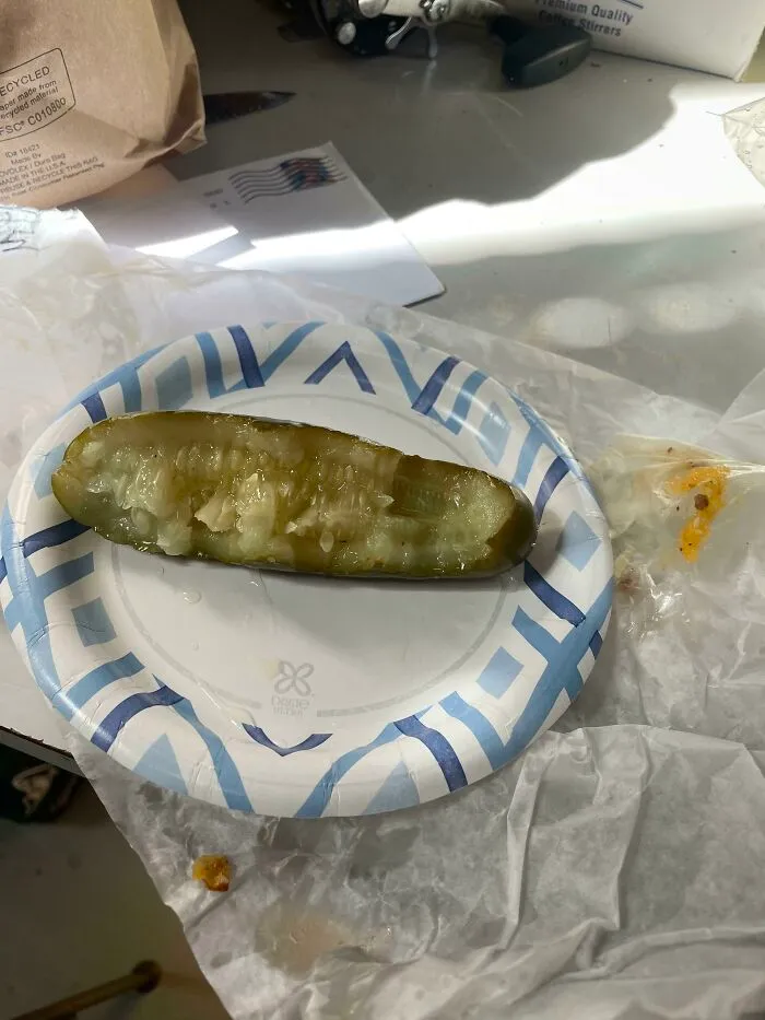 Se come los pepinillos como un psicópata