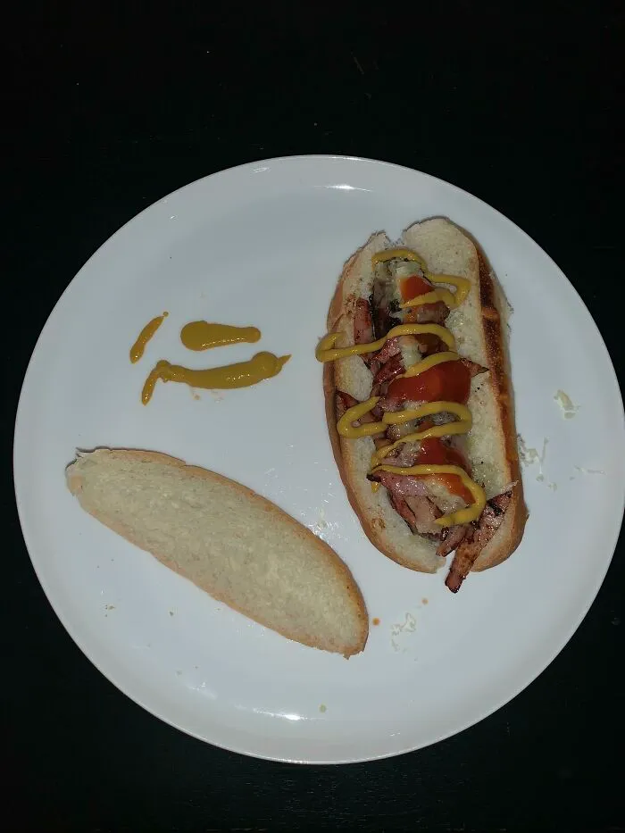 Mi novio hizo la cena. Sí, ¡ese es el símbolo japonés del amor!