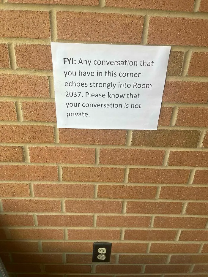 Found In My High School. I Would Not Like To Know What Necessitated This