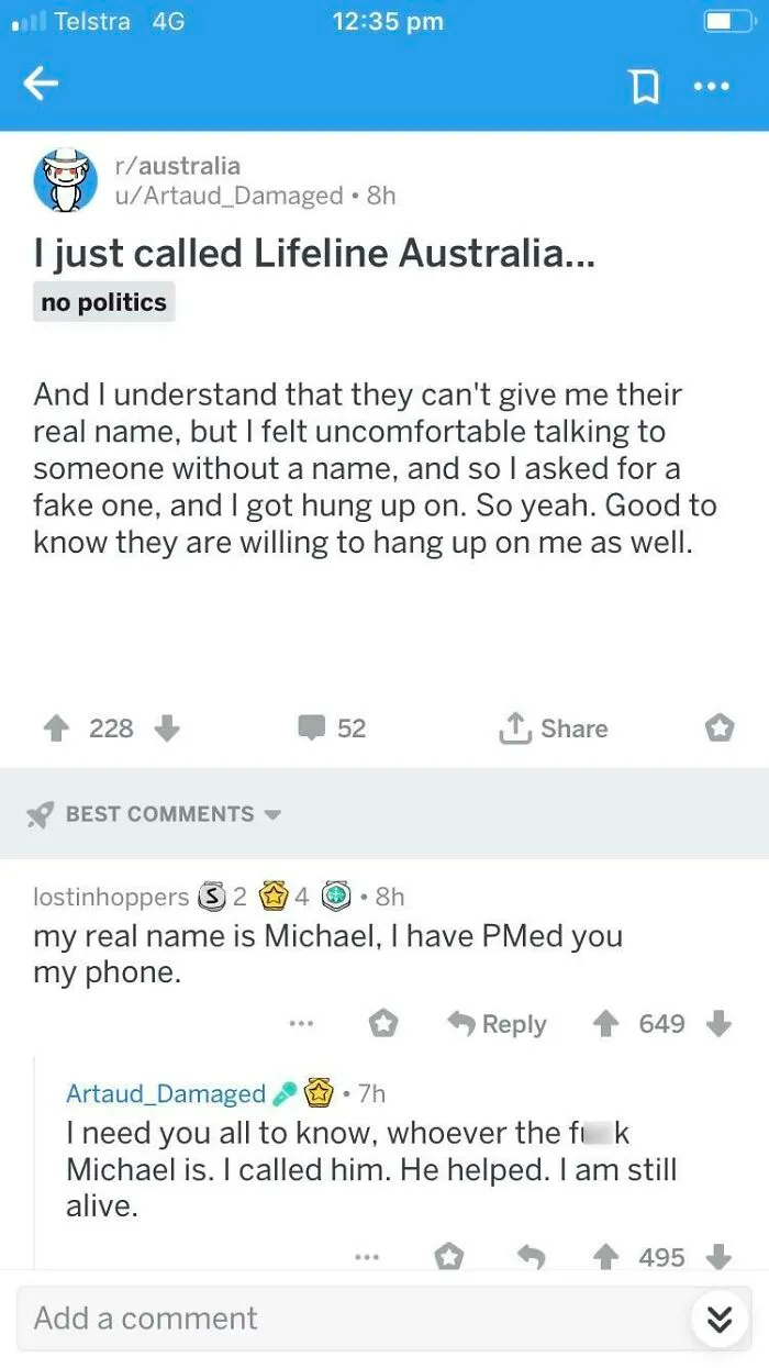 Where An Organisation Can’t Help You, A Bro Will :)