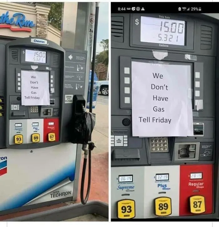 Someone Needs To Tell Friday We Need Gas