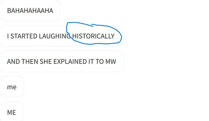 Laughing Historically