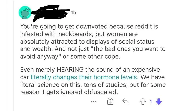 Redditor Thinks Hearing The Engine Of Expensive Cars Can Change Women’s Hormone Levels