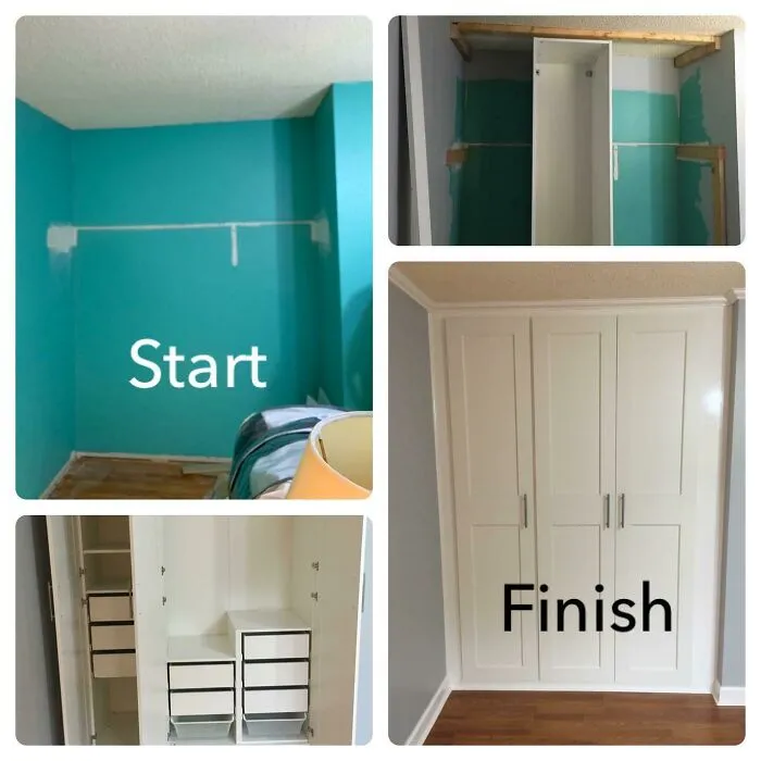 Built In Pax Wardrobe