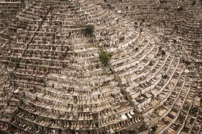 A Cemetery In Hong Kong