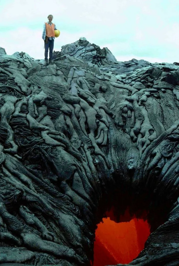 Lava That Looks Like Melted Bodies