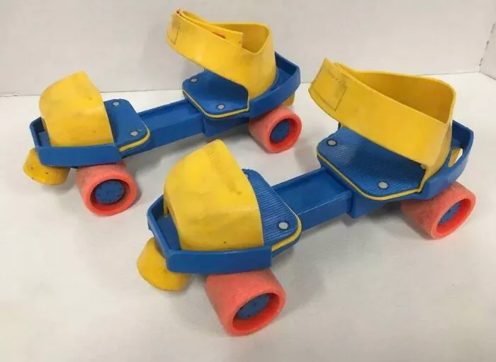 I Never Had A Pair Myself, But I Recall Quite A Few Childhood Friends Having The 80s Style Fisher Price Roller Skates…