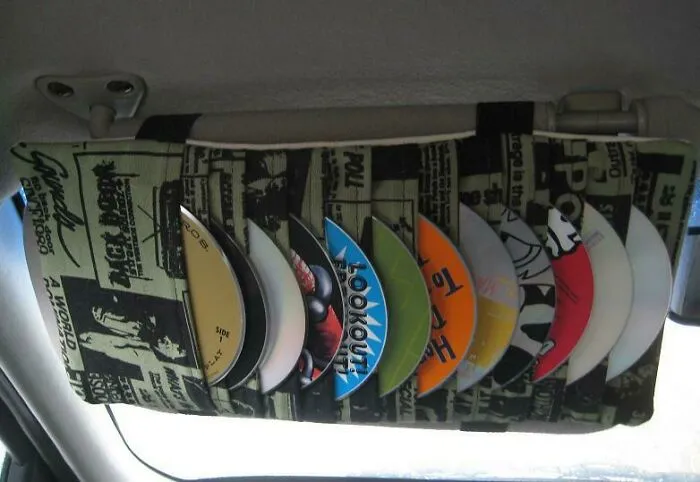 Cd Holders That Strap Onto Your Sun Visor