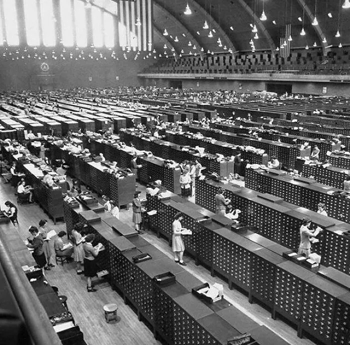 The FBI Finger Print Files, 1944