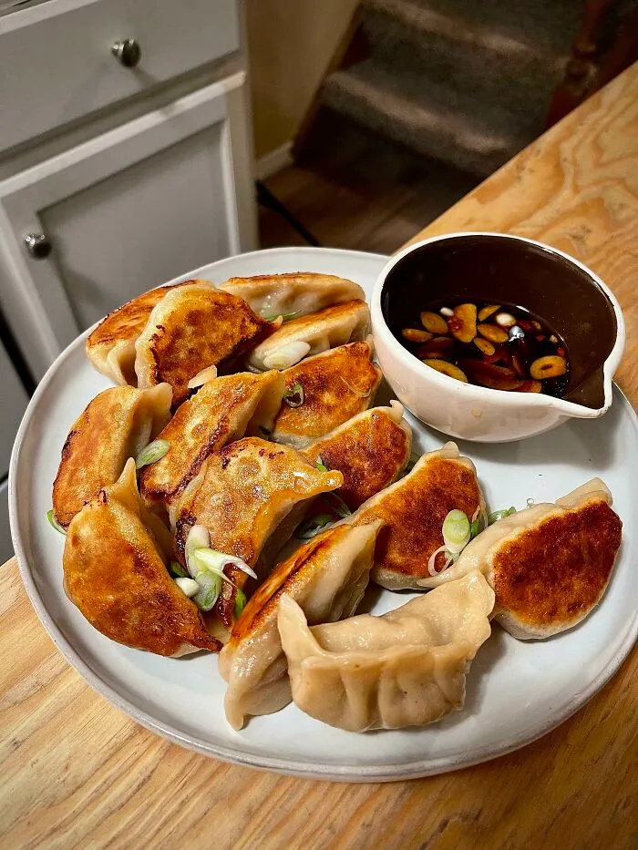 Homemade Dumplings, Everything From Scratch!