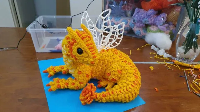 I Just Finished Her Minutes Ago! Final Tally Was Almost 600 Pieces, And $25 In Materials