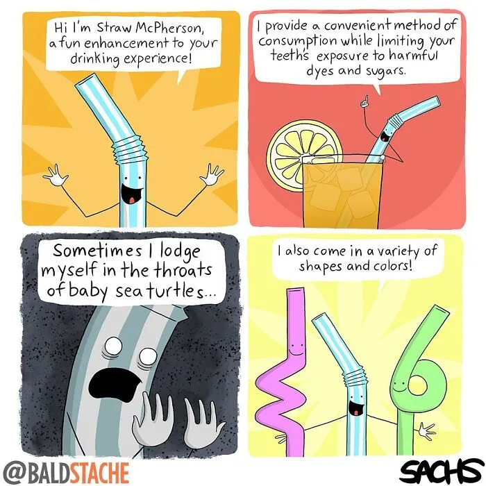 Artist Creates Hilariously Ridiculous Comics With Absurdly Unexpected Twists (30 Pics)