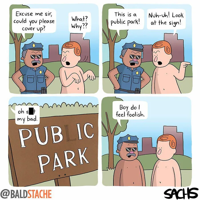 Artist Creates Hilariously Ridiculous Comics With Absurdly Unexpected Twists (30 Pics)