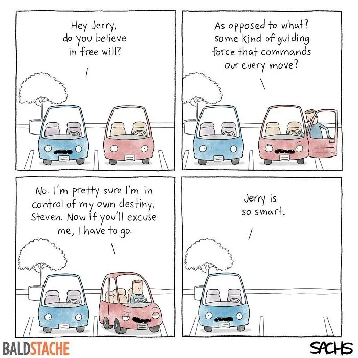 Artist Creates Hilariously Ridiculous Comics With Absurdly Unexpected Twists (30 Pics)