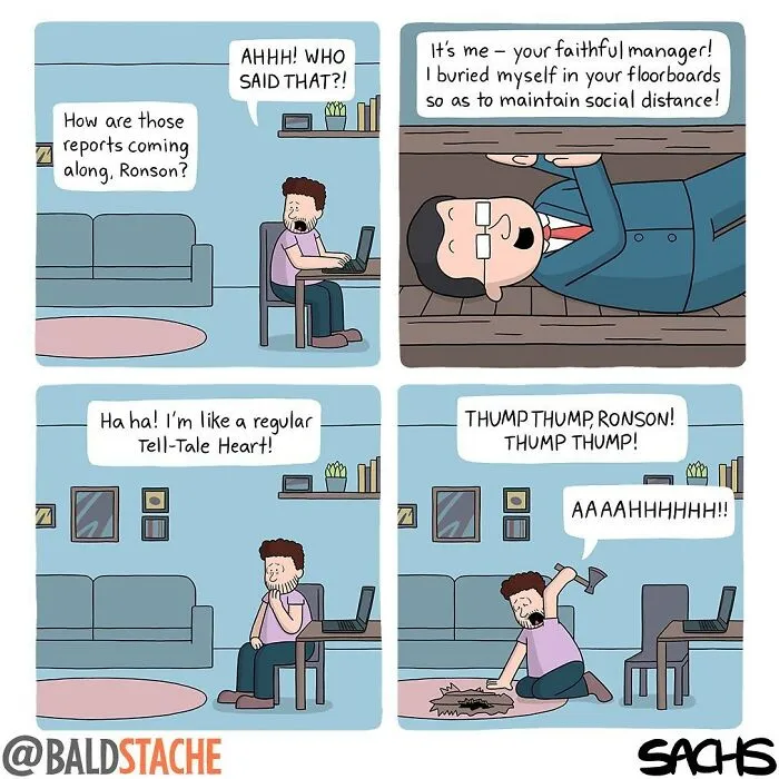 Artist Creates Hilariously Ridiculous Comics With Absurdly Unexpected Twists (30 Pics)