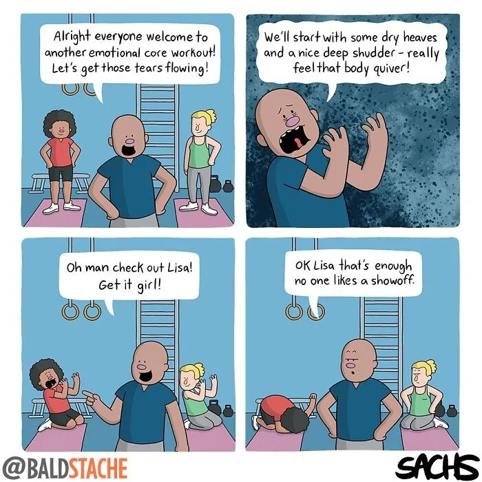 Artist Creates Hilariously Ridiculous Comics With Absurdly Unexpected Twists (30 Pics)