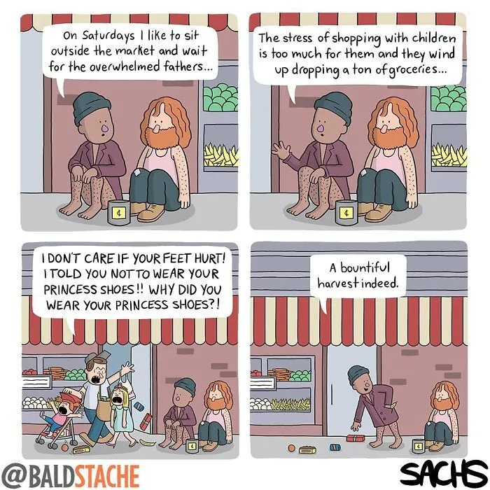 Artist Creates Hilariously Ridiculous Comics With Absurdly Unexpected Twists (30 Pics)