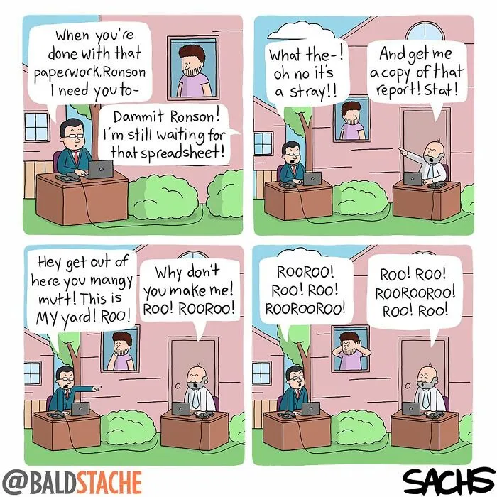 Artist Creates Hilariously Ridiculous Comics With Absurdly Unexpected Twists (30 Pics)
