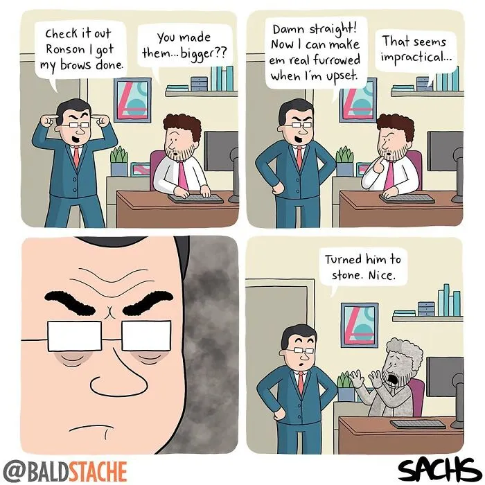 Artist Creates Hilariously Ridiculous Comics With Absurdly Unexpected Twists (30 Pics)