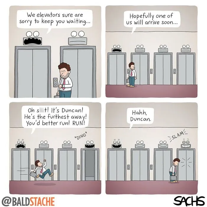 Artist Creates Hilariously Ridiculous Comics With Absurdly Unexpected Twists (30 Pics)