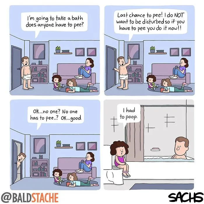 Artist Creates Hilariously Ridiculous Comics With Absurdly Unexpected Twists (30 Pics)