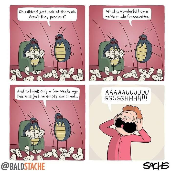Artist Creates Hilariously Ridiculous Comics With Absurdly Unexpected Twists (30 Pics)