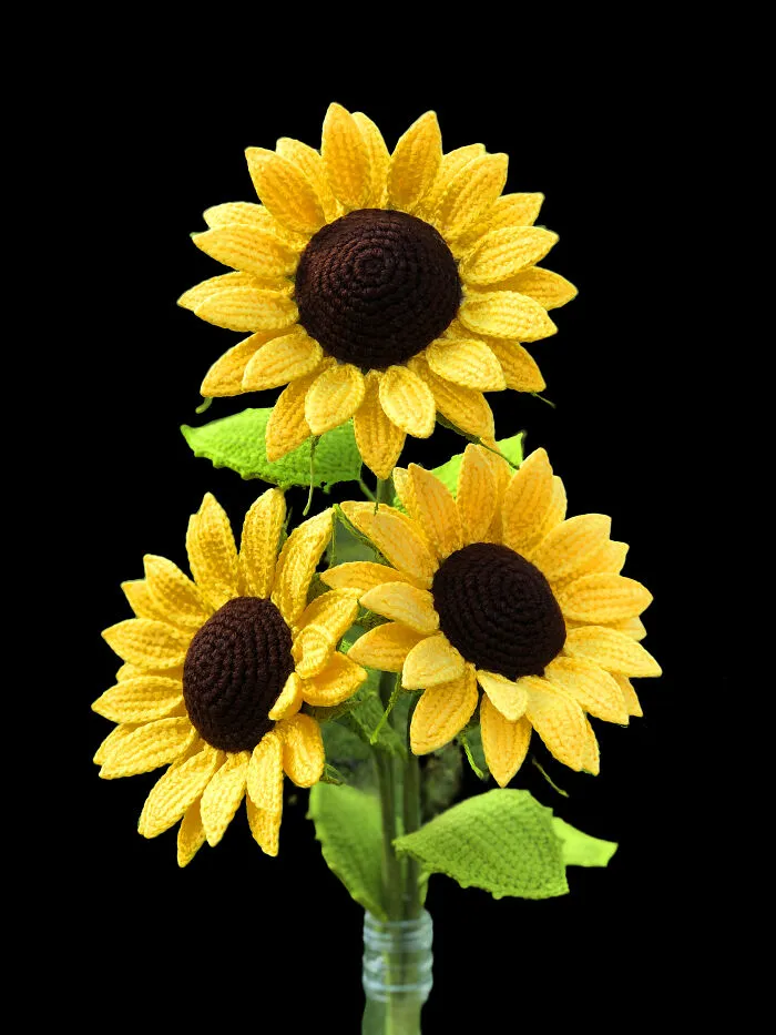 Do You Like My Crochet Sunflowers?