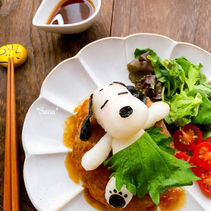 40 Times This Woman Turned Meals Into Scenes From "Peanuts" (40 Pics)