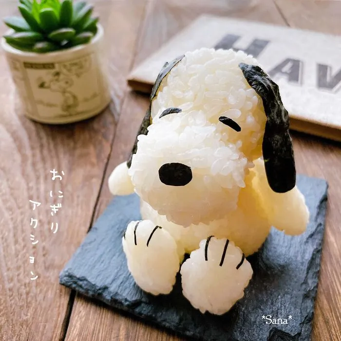 40 Times This Woman Turned Meals Into Scenes From "Peanuts" (40 Pics)