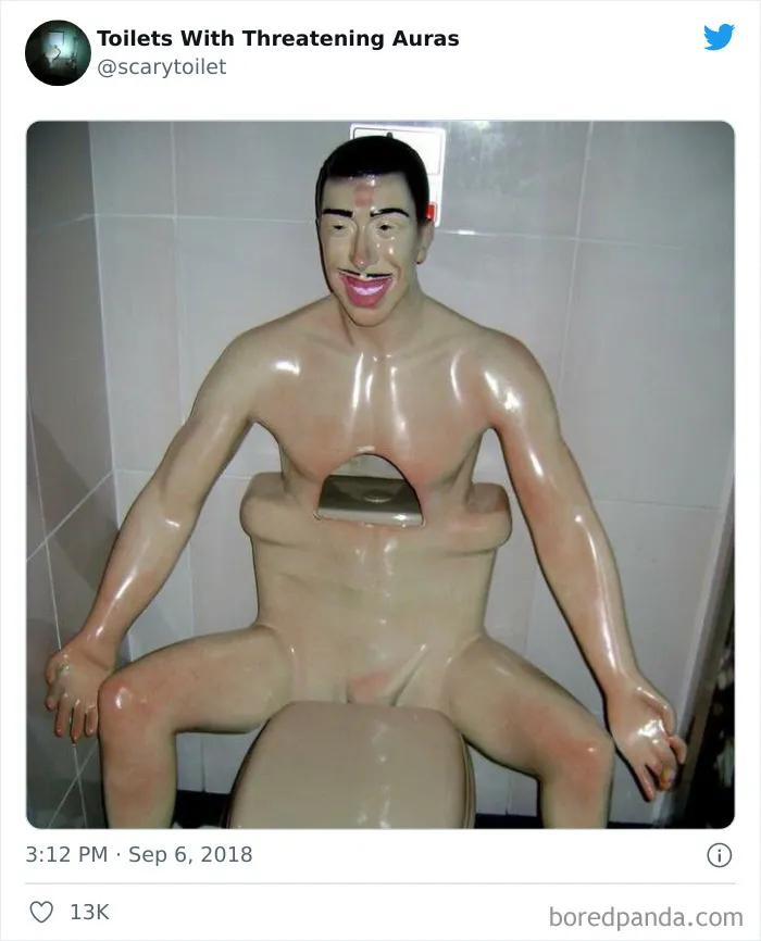 50 Of The Weirdest Lavatories From Around The World, As Shared By "Toilets With Threatening Auras"