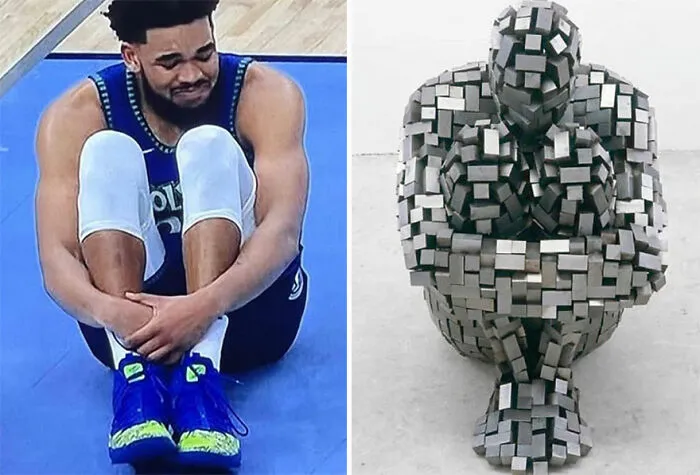 Esta cuenta de Instagram compara el arte con momentos deportivos, y es tan acertado como divertido (30 fotos)