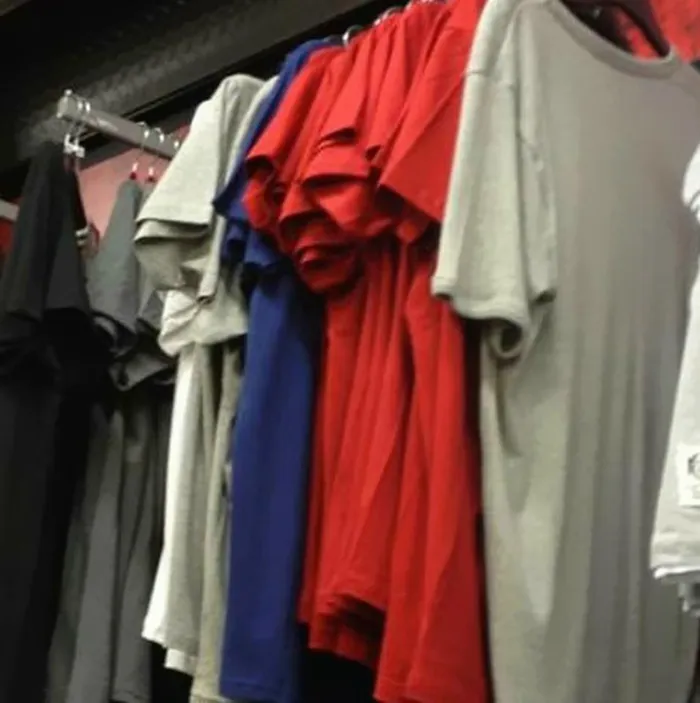 Those Are Some Nice Clothes... Wait Is That A Face??