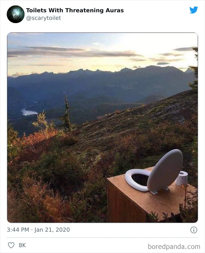 50 Of The Weirdest Lavatories From Around The World, As Shared By "Toilets With Threatening Auras"
