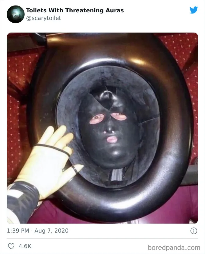 50 Of The Weirdest Lavatories From Around The World, As Shared By "Toilets With Threatening Auras"